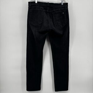 Rag &‎ Bone Mens Black Faded Skinny Leg Jeans Size 34